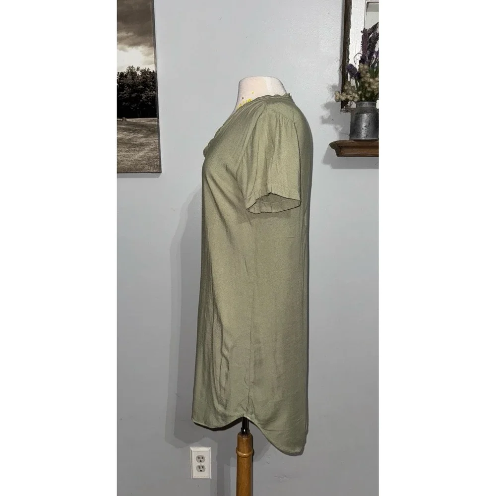 Anthropologie Cloth & Stone Crispin Mini Tunic Dress‎ Women' Sz S